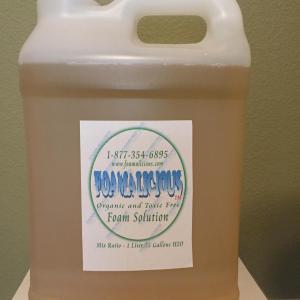2.5 Gallons Organic Foam Solution