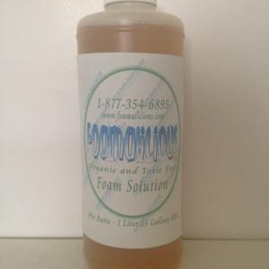 1 Liter (1/4 gallon) Organic Foam Solution