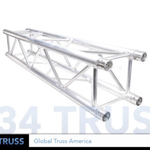 Square 12-In Truss F34 Straight 6.56Ft (2.0M)