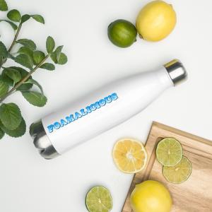 Foamalicious Logo Stainless Steel Water Bottle