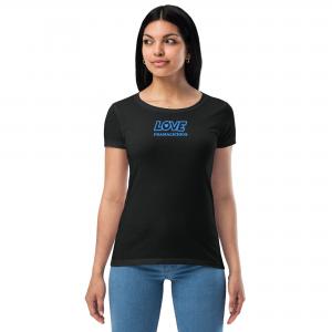 LOVE Foamalicious Women’s fitted t-shirt